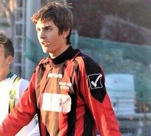 Nella foto Grisolia Baracco Sebastiano, forte attaccante del Don Bosco Spezia Calcio