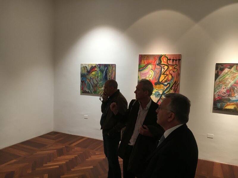 Vernissage mostra "Mondino a colori"