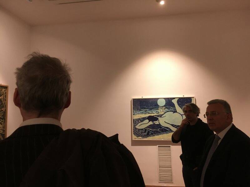 Vernissage mostra "Mondino a colori"