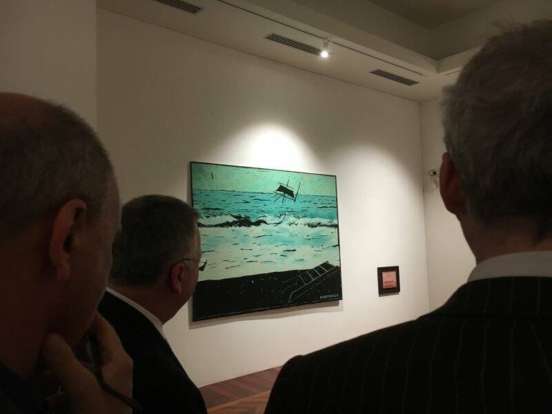 Vernissage mostra "Mondino a colori"