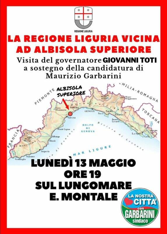 Campagna elettorale a Albissola Superiore