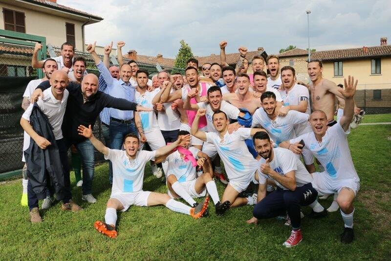 La Tritium Calcio 1908 festeggia il passaggio del turno dei Play - Off Nazionali di Eccellenza a discapito della Rivarolese.