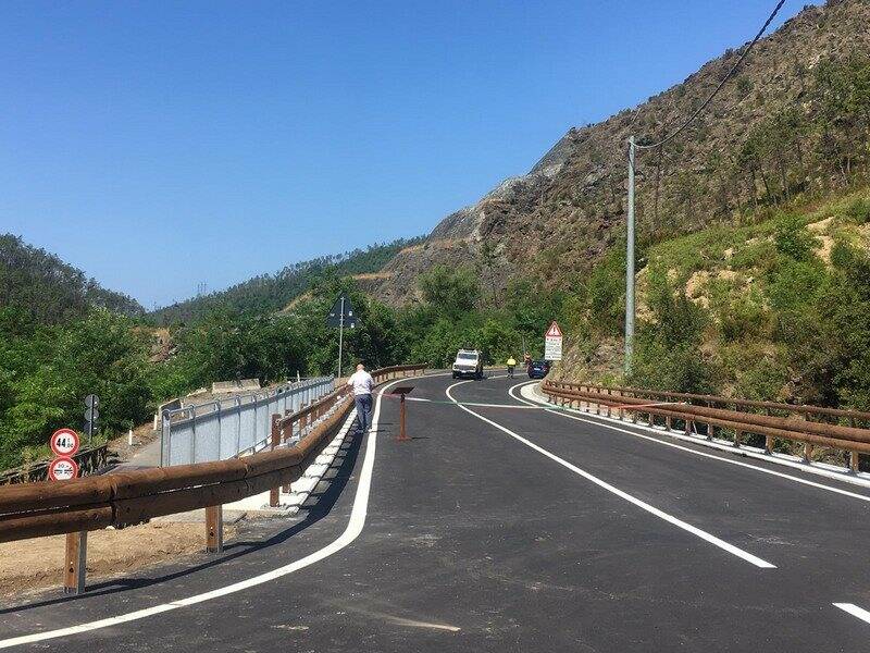 L'inaugurazione del nuovo ponte di Rocchetta