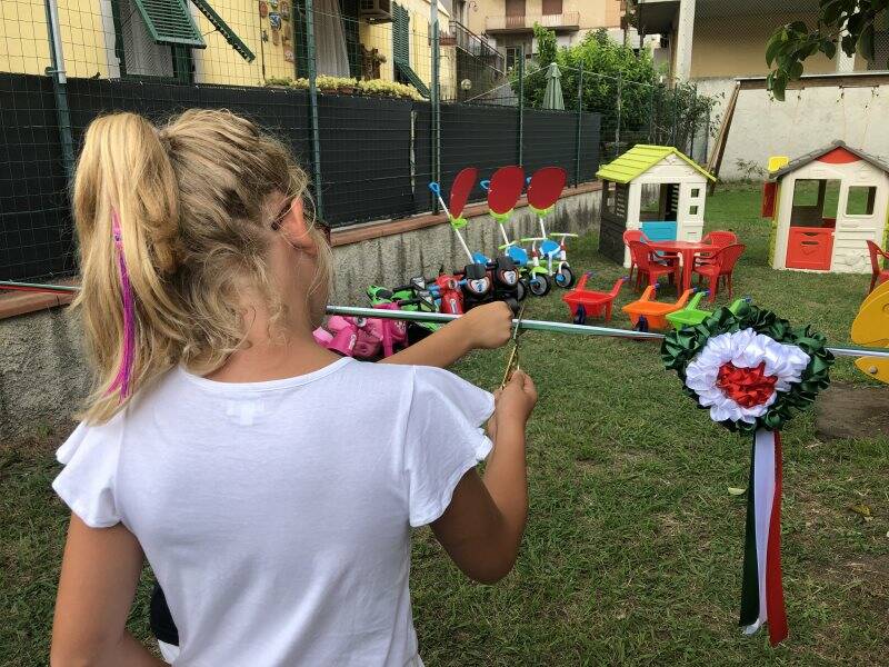 Nuovi giochi al campetto della Chiappa