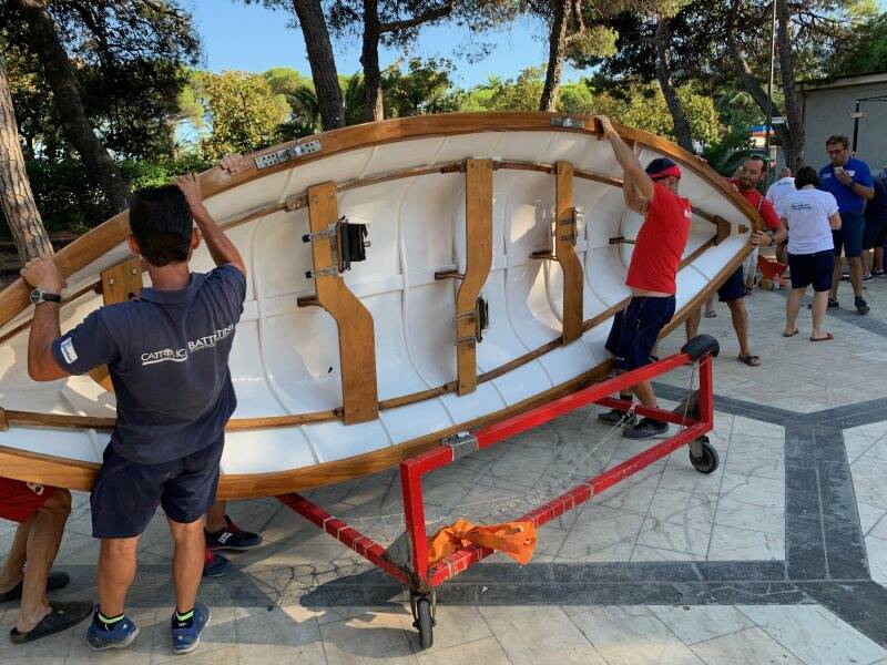 Palio del Golfo, stazzatura delle imbarcazioni