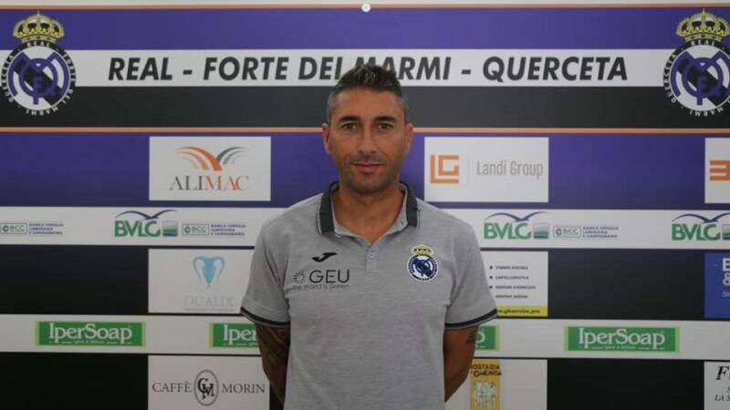 Christian Amoroso allenatore del Real Forte Querceta.