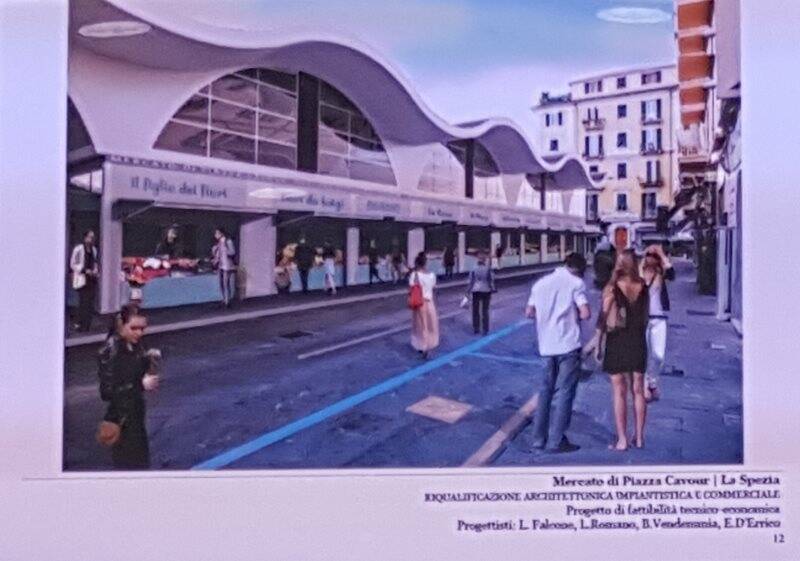 Un render del progetto vincitore per la riqualificazione di Piazza Cavour