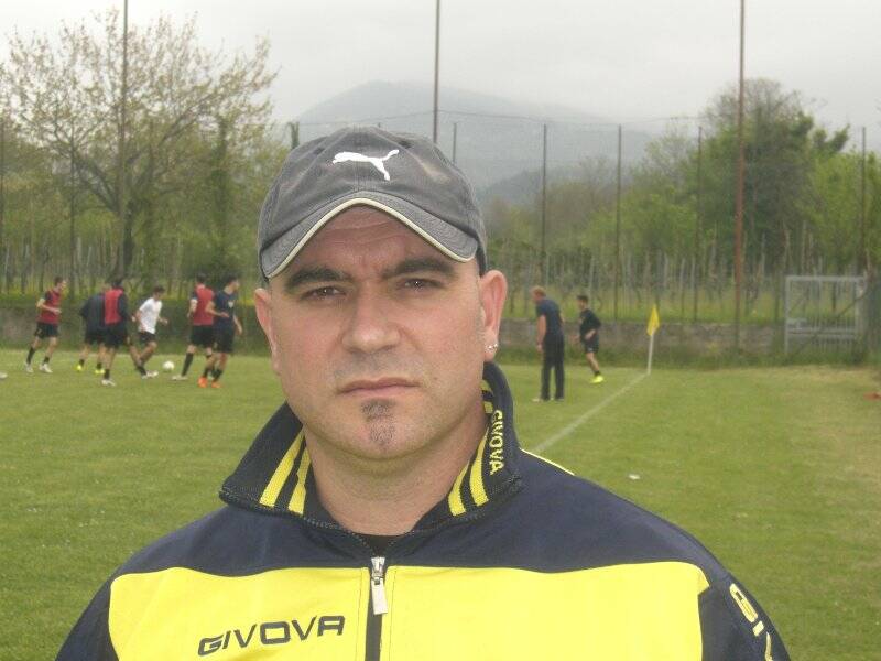 Il giovane allenatore del Filvilla Albareni.