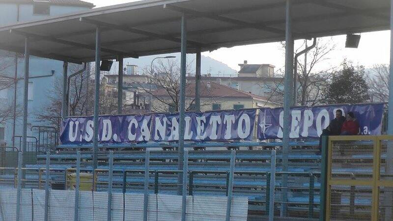 Nella foto lo striscio della società del Canaletto Sepor