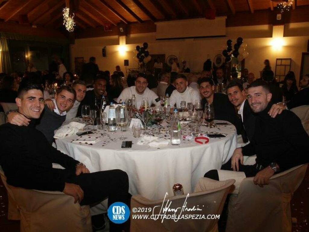 Cena di Natale Spezia Calcio 2019