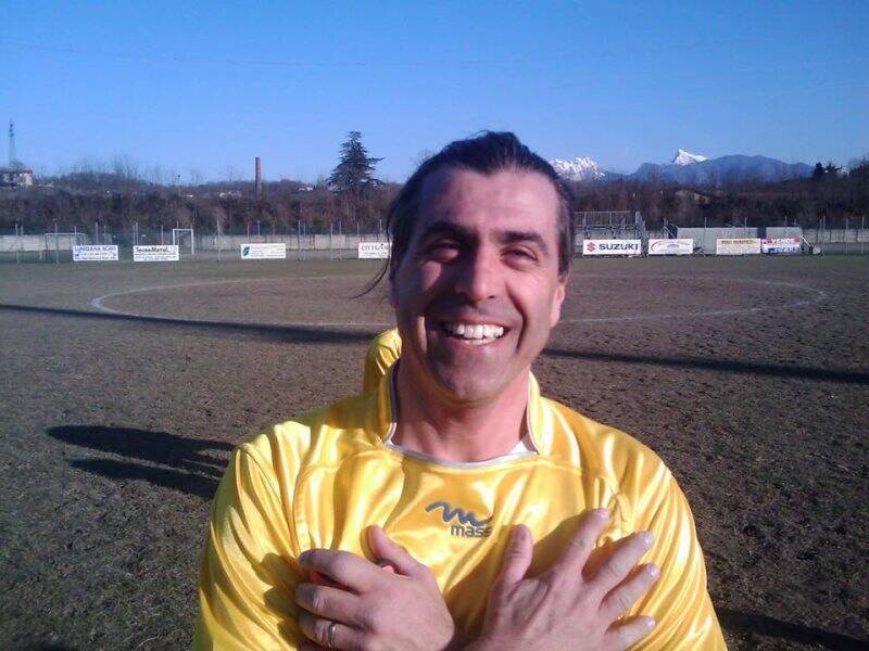 Gabriele "Lele" Locori in versione calciatore.