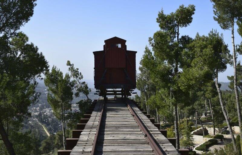 Gerusalemme, Yad Vashem (Memoriale dell'Olocausto), il Memoriale della deportazione (2019) 