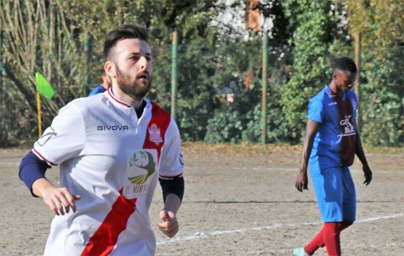 Il bomber della Polisportiva Madonnetta Nicola Conti.