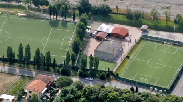 Lo stadio "Berghini" di Sarzana