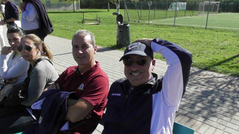 Nella foto da sinistra, il Direttore generale del Follo Calcio, Piero Rovani e il Responsabile tecnico del medesimo Michele Pappalardo.