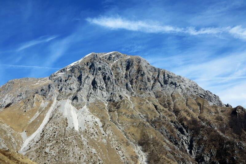 Alpi Apuane, la Pania della Croce  (2017)  (foto Giorgio Pagano).