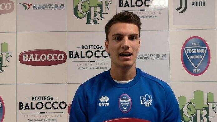 Daniel Boloca centrocampista del Fossano e neo acquisto dello Spezia Calcio.