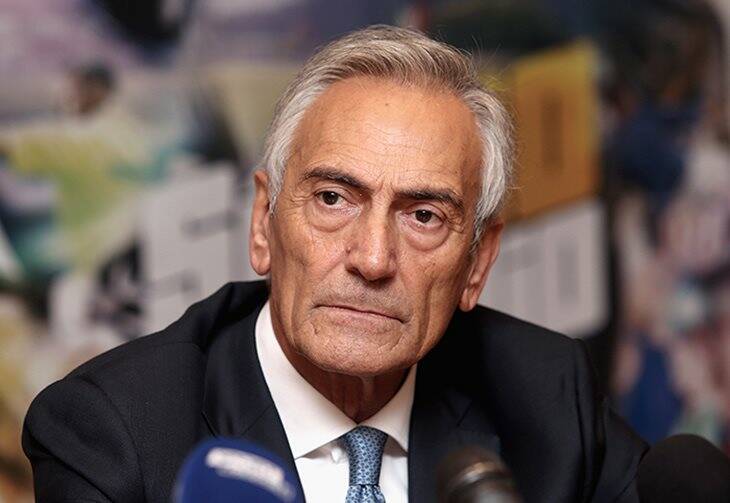 Gabriele Gravina presidente della FIGC.