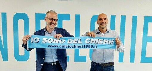 La presentazione di mister Didu da parte del Chieri.