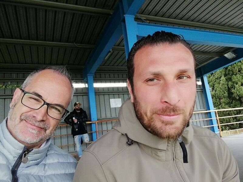 Sergio Parodi e mister Buccellato ancora insieme a Cadimare.