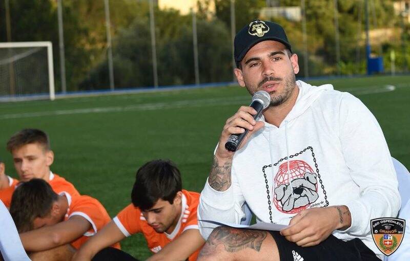 Stefano Sturaro all'Ospedaletti.