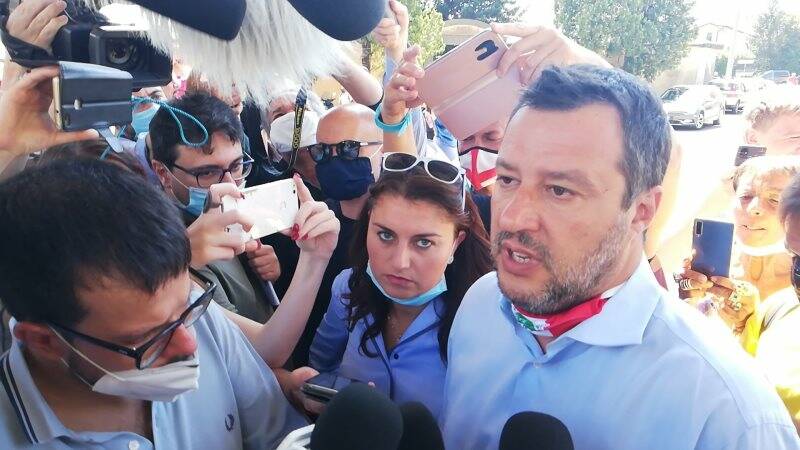 Matteo Salvini e Susanna Ceccardi