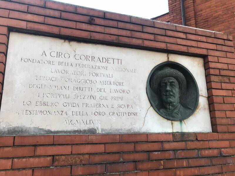 Il monumento che ricorda Ciro Corradetti