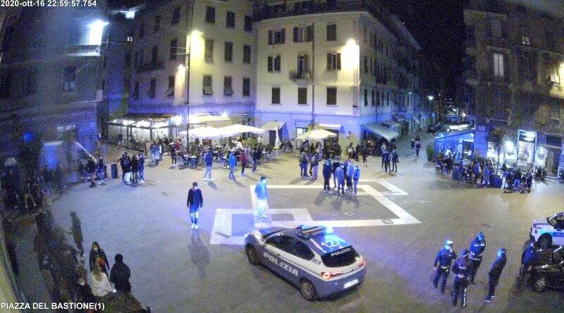 Piazza del Bastione, venerdì 16 ottobre 2020