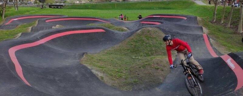 Un esempio di Pump Track