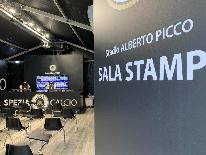 Stadio Alberto Picco: la sala stampa