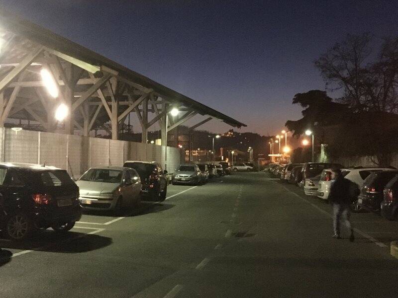 Illuminazione metropark stazione Sarzana