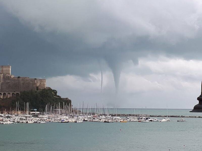 Tromba marina a Lerici