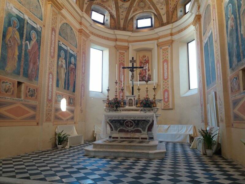 L'abside restaurata di San Michele Arcangelo