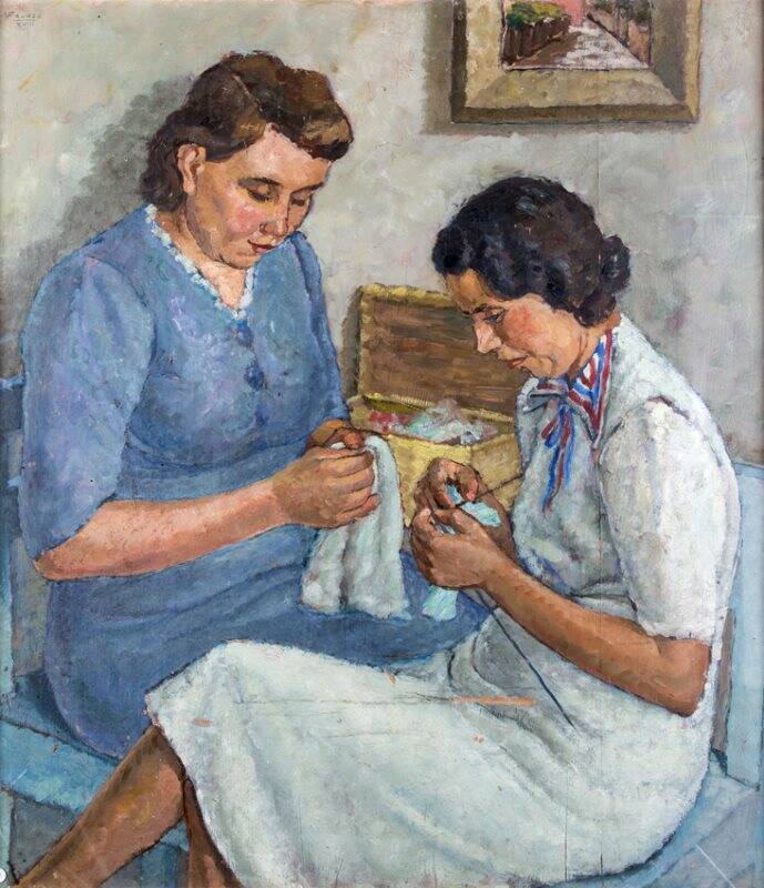 Donne che lavorano (1940), Vincenzo Frunzo 
