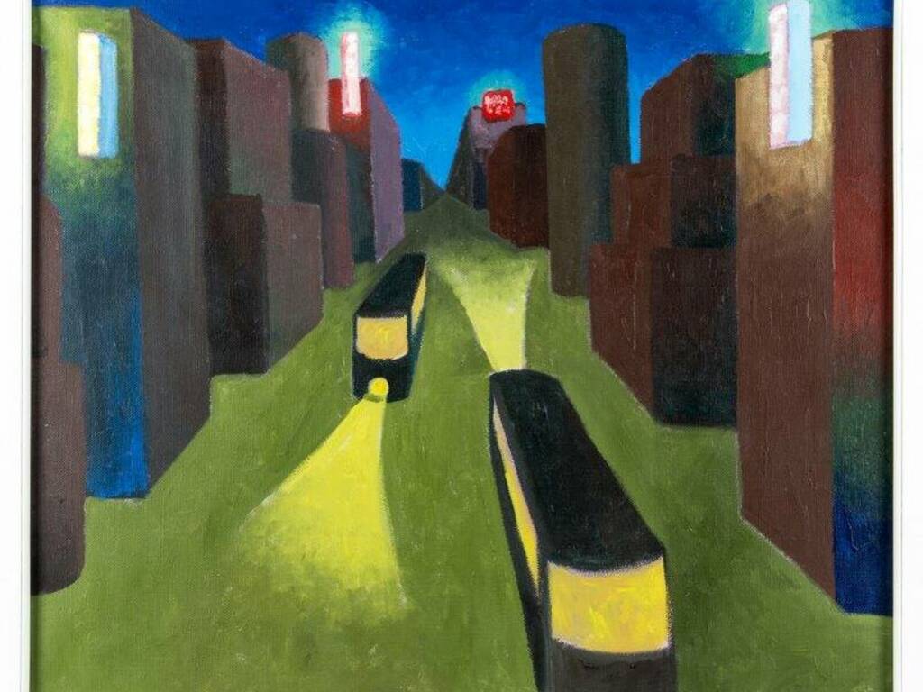 Paesaggio urbano (1983), Salvo (Salvatore Mangione) 