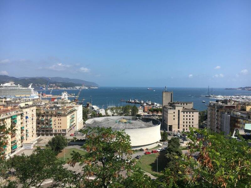 Panoramica della città della Spezia