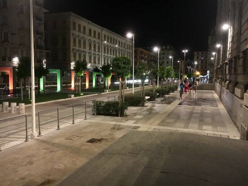 Piazza Verdi bynight