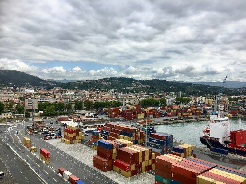 Porto della Spezia, calata Malaspina