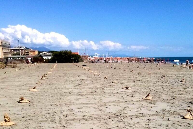 Spiaggia libera di Marinella