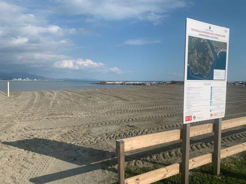 Spiaggia libera Fiumaretta