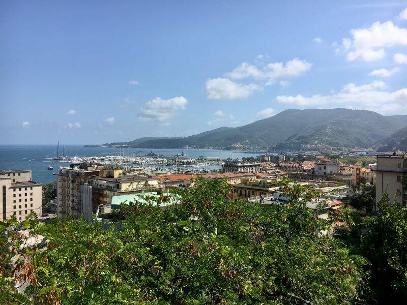 Panoramica della città della Spezia