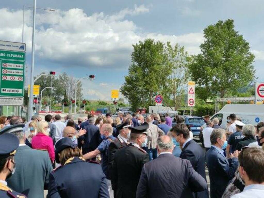 Apertura al traffico delle rampe di accesso alla A12 a Ceparana