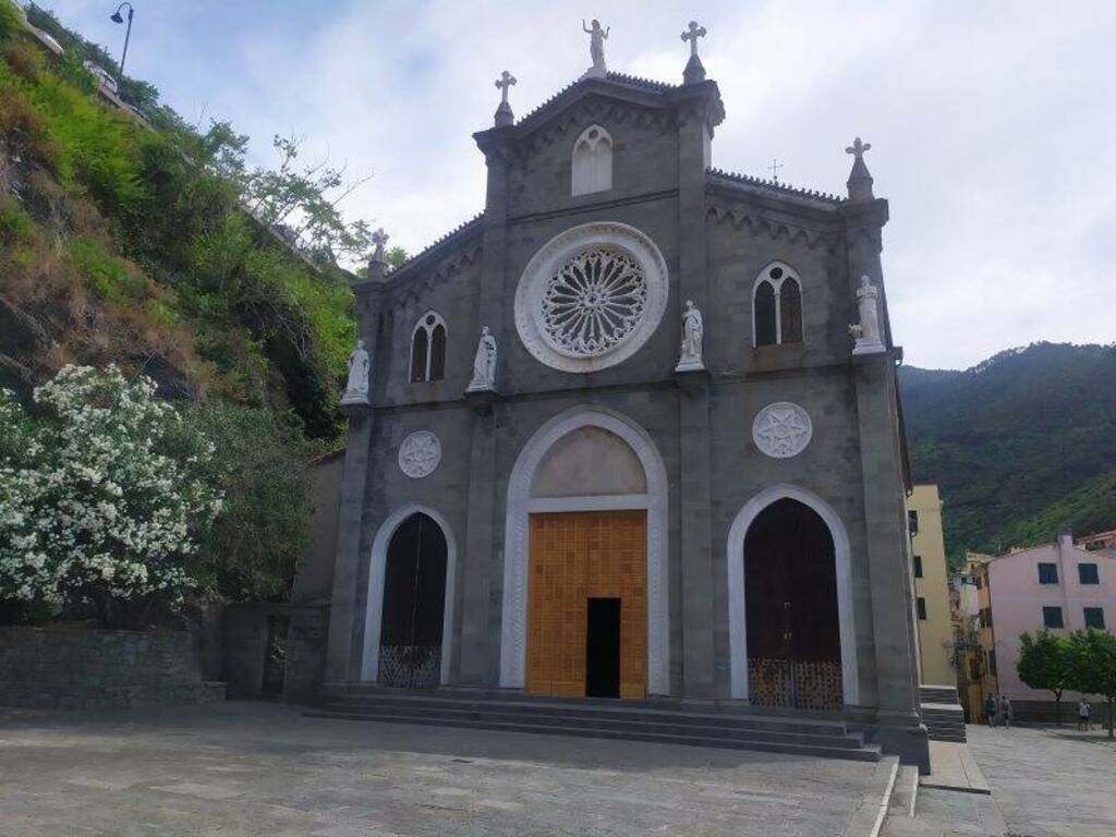 La chiesa di Riomaggiore