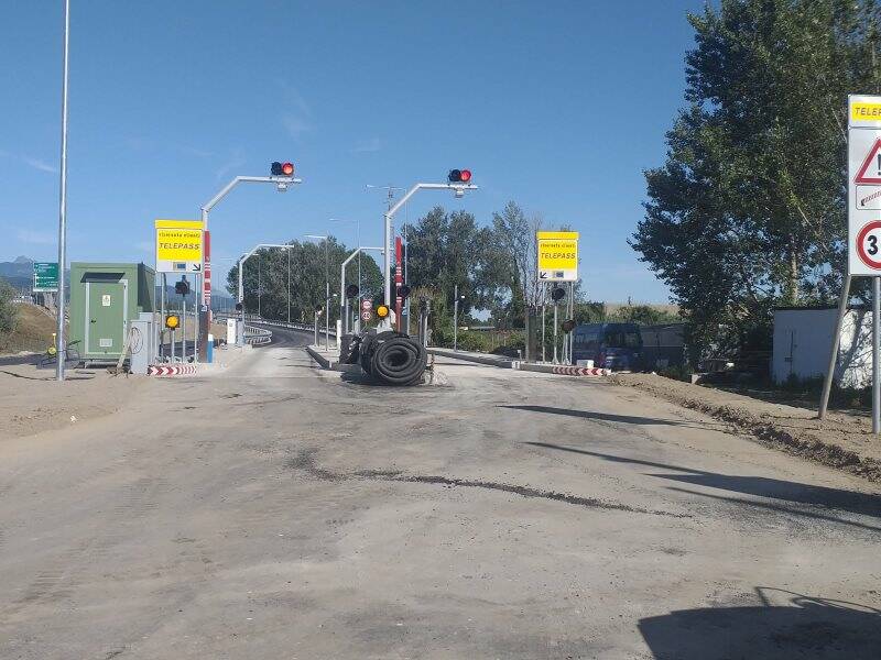 Le nuove rampe della A12 a Ceparana