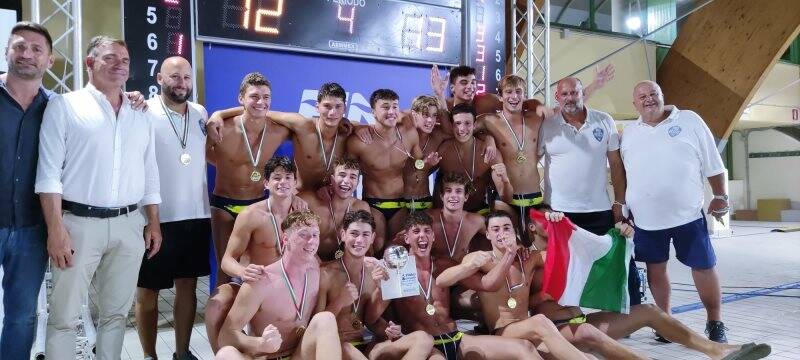 Pro Recco maschile Under 18 campione nazionale