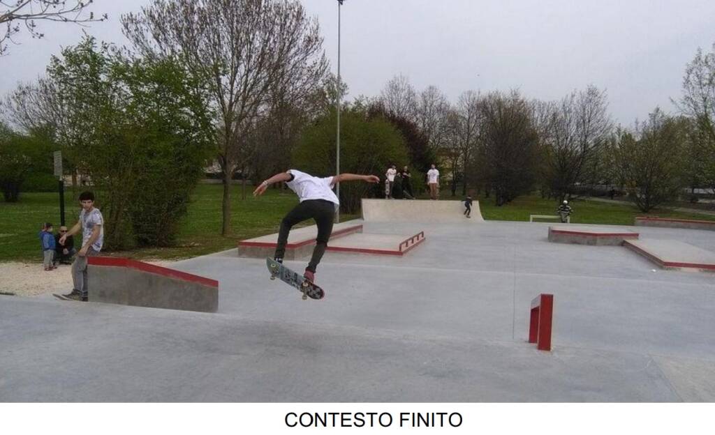 Il progetto per un nuovo skatepark nel Parco del Colombaio