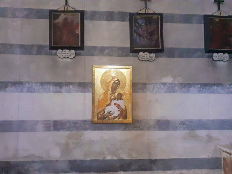 "Burna ma sono bella", una nuova icona mariana per Corniglia