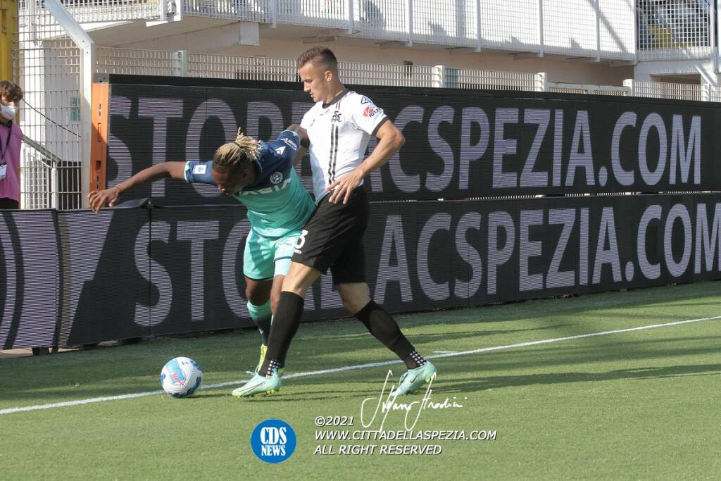 Spezia-Udinese 0-1, serie A 21/22