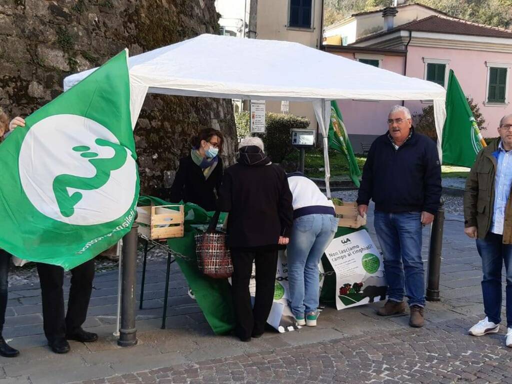 Cinghiali, l'iniziativa Cia a Varese Ligure