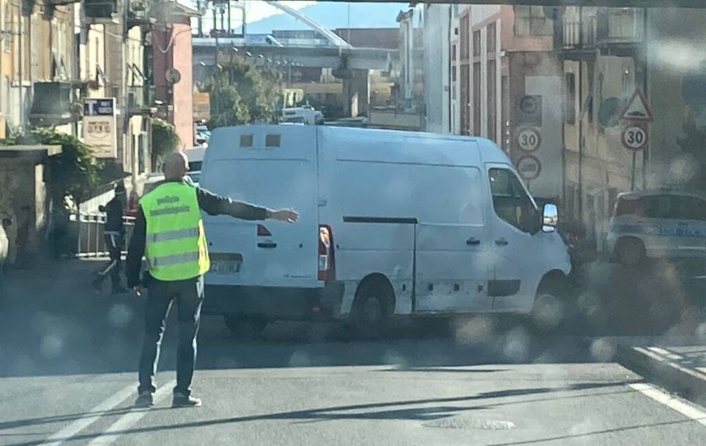 Incidente stradale in Via del Molo